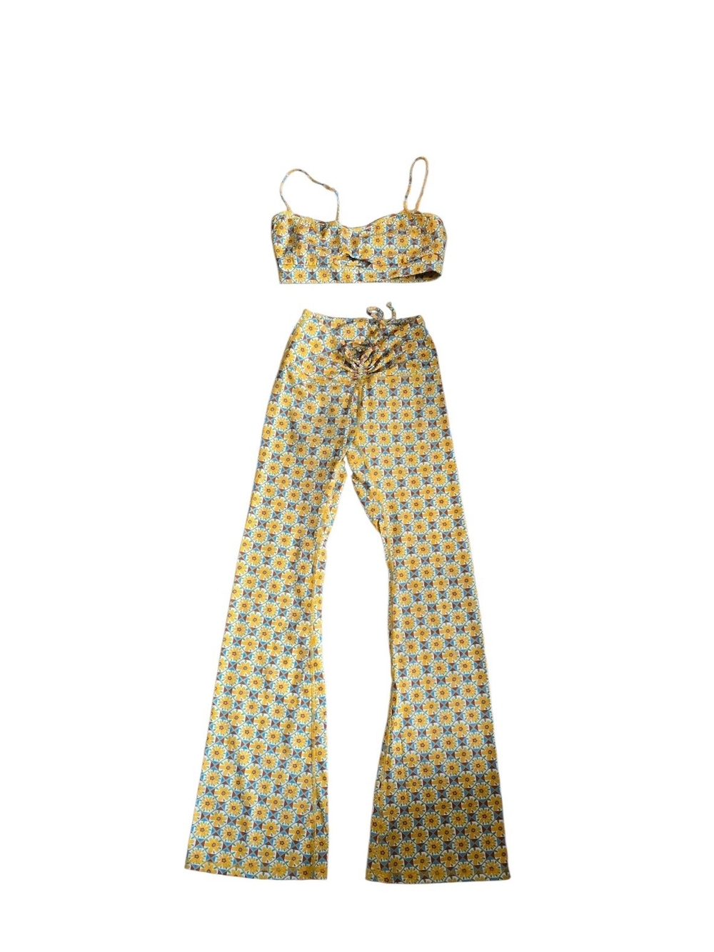 Pacsun Yellow Pants And Top